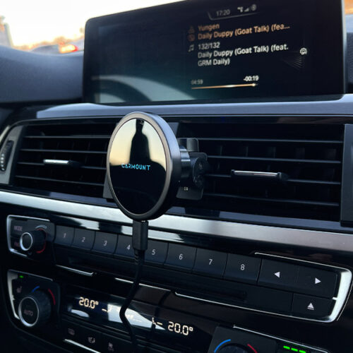 X1 Wireless MagSafe Mount photo review